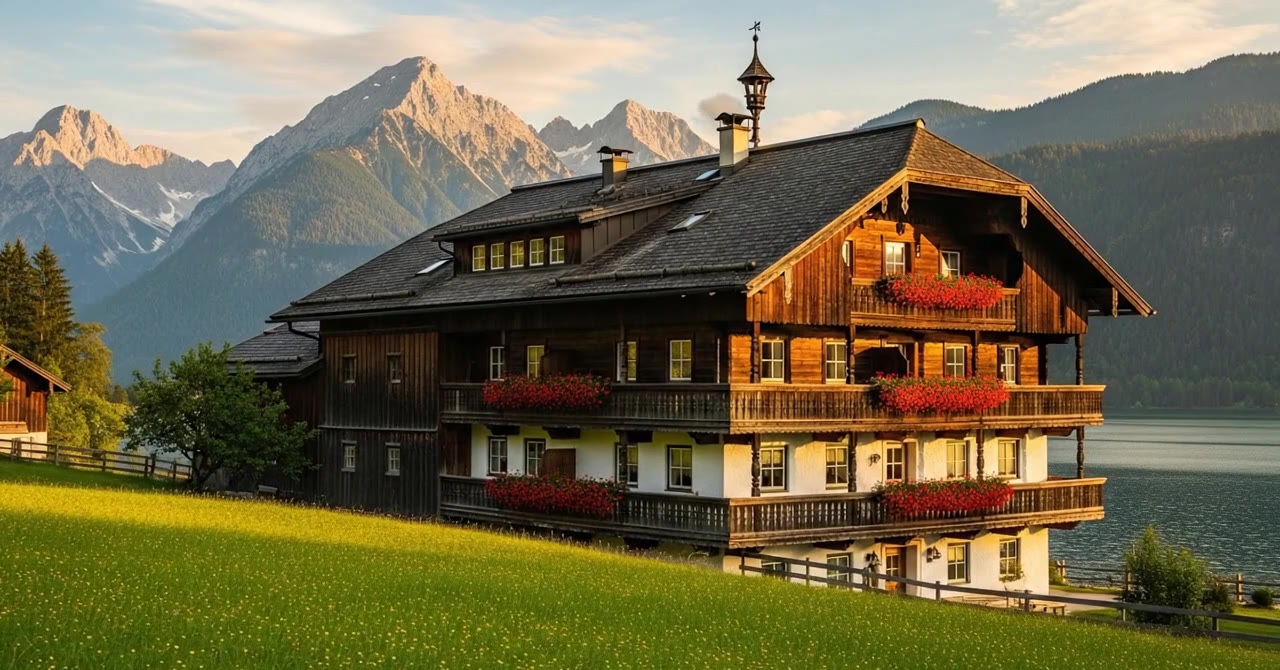 PV über dem Tegernsee
